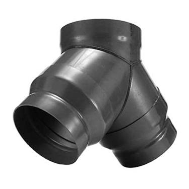 Imagem de Labconco 5630100 Conexão de PVC em forma de Y, diâmetro da conexão do duto de 25,4 cm x 25,4 cm x 30,5 cm