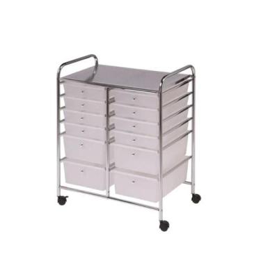 Imagem de Carrinho Organizador com 12 Gavetas Member's Mark Natural