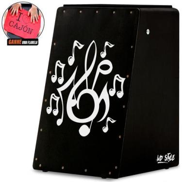 Imagem de Cajón wd style elétrico  witler drums  preto  musical