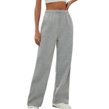 Imagem de Calça moletom de verão feminina sem bolso para visita em presídio - He