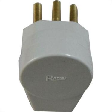 Imagem de Radial Pino Gigante 2P+T Cinza 20A - Kit C/10 Pc