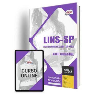Imagem de Apostila Prefeitura de Lins - SP 2024 - Agente Educacional - Apostilas