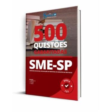 Imagem de Caderno de Questões SME-SP - 500 Questões Gabaritadas - Editora Soluçã