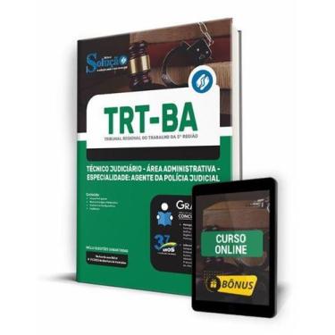 Imagem de Apostila TRT-BA - Técnico Judiciário - Área Administrativa - Especiali