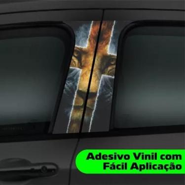 Imagem de Adesivo Personalizado Para Coluna Porta Carro Decorativo 007 - Resitan