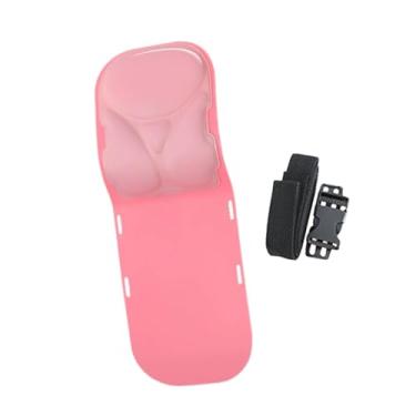 Imagem de Esquirla Cadeira de cadeira de escritório apoio lombar suporte ergonômico traseiro da tábua do colar, a Parte Superior Rosa Acolchoada