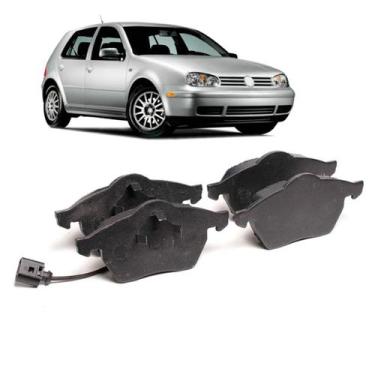 Imagem de Jogo Pastilha Freio Dianteira A3 TT Golf Bora 1052 - METALSYSTEM