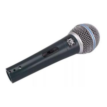 Imagem de Microfone Dinamico Unidirecional Com Fio Px-58a - JN ECOMERCE LTDA