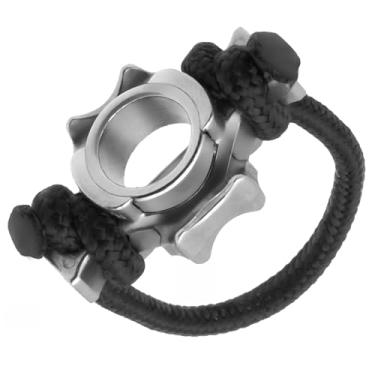 Imagem de sntxmy Acessórios de arco composto duplo bola de aço laço D laço