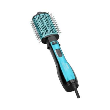 Imagem de Conair, Escova de Cabelo 2 em 1, Seca e Alisa, Infusão de Ácido Hialurônico, Hydro Boost Hyaluronic, 1000W - 220V