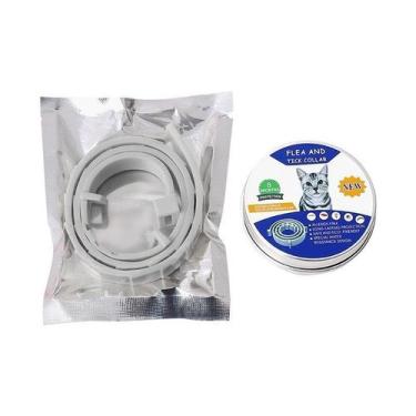 Imagem de Coleira para Cães/Gatos Contra Pulgas, Carrapatos e Leishmaniose, Prot