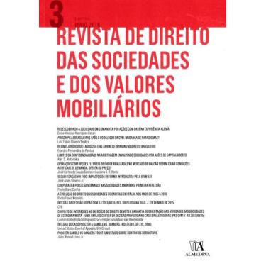Imagem de Revista de Direito das Sociedades e dos Valores Mobiliários Nº3 - livr
