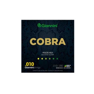 Imagem de Encordoamento Giannini P-violão Bronze 85-15 0.010" Geefle