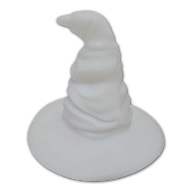 Imagem de Luminária Abajur Chapéu Seletor Branco Com Rbg Harry Potter