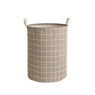 Imagem de Cesto Organizador Roupa Suja Dobrável Multiuso 20l (Cinza)