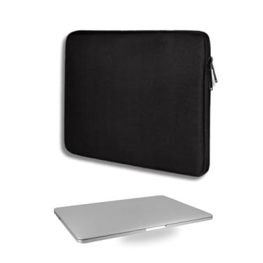 Imagem de Capa Neoprene P/Notebook Macbook e Tablet até 15,6 Polegadas - Flexível, Macio, Resistente a Respingo, Poeira e Arranhões, Impermeável - Design Slim e Elegante - Proteção Premium com Zíper Reforçado