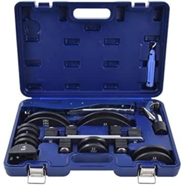 Imagem de Kit De Dobra De Tubos, Dobrador De Tubos De Catraca De 0-90 Graus Dobrador De Tubos Hidráulico Máquina De Dobra De Tubos Compacta Kits De Dobra De Tubos Manuais Para Sistemas Pneumáticos De