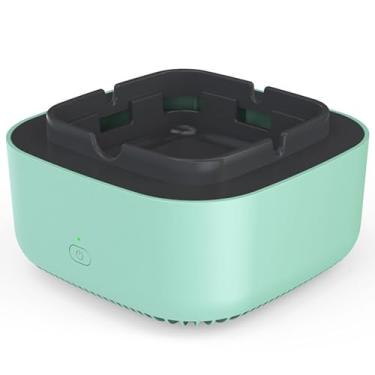 Imagem de Cinzeiro sem fumaça de íons negativos purificação de ar cinzeiro eletrônico com aromaterapia quarto sala de estar sala de jantar