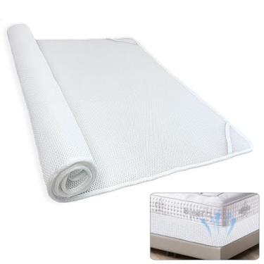 Imagem de Esme L&H Colchão ventilado para colchão para trailer, tecido de malha 3D super respirável (152 x 203 cm)