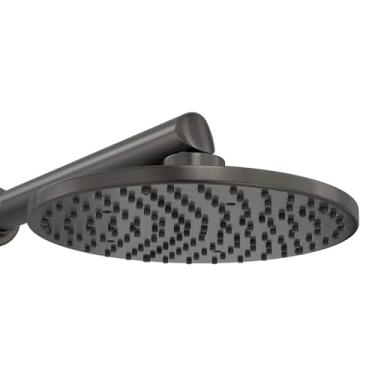 Imagem de Chuveiro Aquamax Com Tubo De Parede Black Matte - Deca