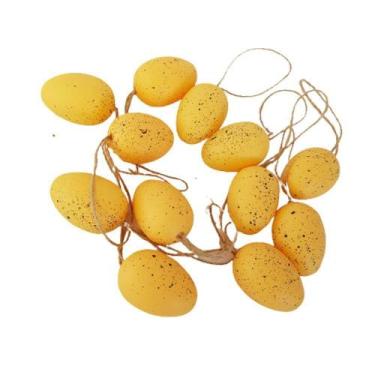 Imagem de Kit Com 12 Ovinhos De Páscoa Laranja - Carmella Presentes