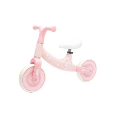 Imagem de Bicicleta De Equilíbrio Infantil Rosa Sem Pedal 02 Rodas - Unitoys