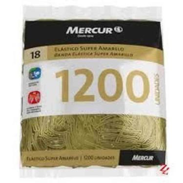 Imagem de Elastico Mercur Super Amarelo 1200 Peças