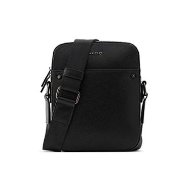 Imagem de ALDO Bolsa tiracolo masculina Poani, Preto, Small