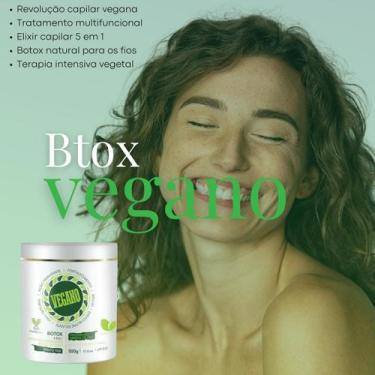 Imagem de Btox Alisamento Vegano Detok Liso Total Escova Terapia Capilar - Manga