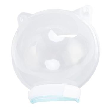 Imagem de GLOGLOW Focinho de Preparação para Gatos, Capa de Boca para Capacete de Gatinho Anti-mordida Transparente e Respirável, Com Design Fofo, para Recuperação de Animais de Estimação e