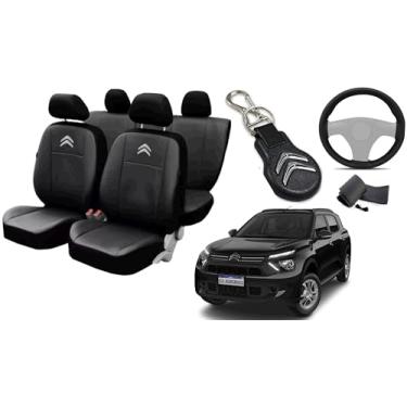 Imagem de Capa de couro para o banco C3 air cross 2010-2020 proteção impermeável