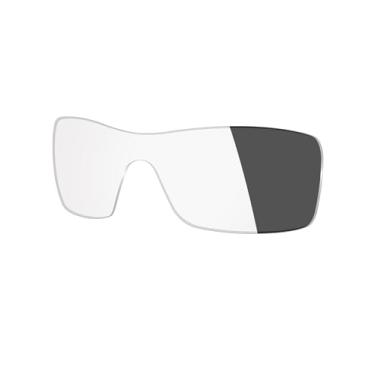 Imagem de Mryok Lentes de reposição UV400 para óculos de sol Oakley Straightback OO9411, HD Polarized, proteção UV, resistente a impactos e ajuste perfeito - Adapte cinza fotocromático