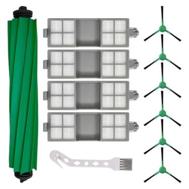 Imagem de Eagles 13 peças de reposição para aspirador de pó compatíveis com aspirador de pó iRobot Roomba 205 DustCompactor, 2 escovas principais, 4 filtros, 6 escovas laterais, 1 escova de limpeza