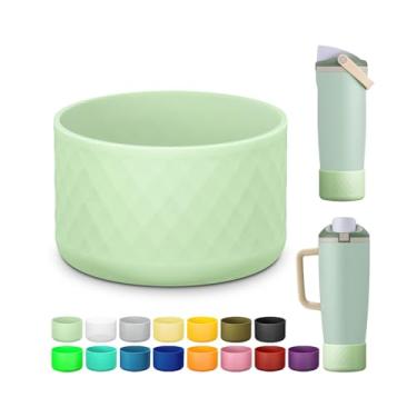 Imagem de Beonsky Bota de silicone para Owala FreeSip Sway 850 g 1134 g, capa protetora antiderrapante para copo FreeSip Owala 850 g 1,134 g - acessórios de garrafas de água de aço inoxidável