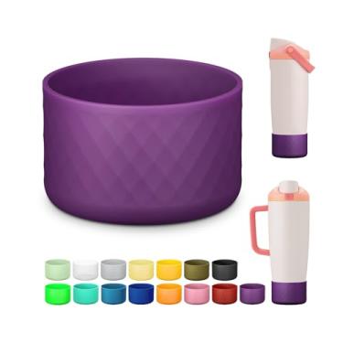 Imagem de Beonsky Bota de silicone para Owala FreeSip Sway 850 g 1134 g, capa protetora antiderrapante para copo FreeSip Owala 850 g 1,134 g - acessórios de garrafas de água de aço inoxidável