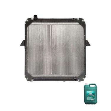 Imagem de Kit Radiador MB 1518/1718 Eletrônico + Água Desmineralizada RadiadorNAQ 5L