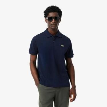 Imagem de Camisa Polo Lacoste L.12.12 Clássico Fit em Piqué Pesado Masculina-Masculino