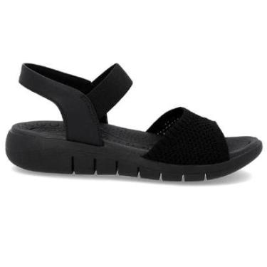 Imagem de Sandália Usaflex em Tricot com Tira Elástica Conforto Cor:;Tamanho:39;Genero:Mulher-Feminino