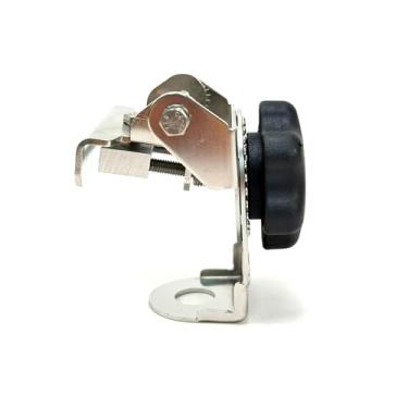 Imagem de GRM-180H Suporte de antena de calha de chuva – Suporte móvel de aço inoxidável resistente para veículos com calhas de chuva de teto | Instalação sem perfuração para vans, SUVs, trailers e veículos