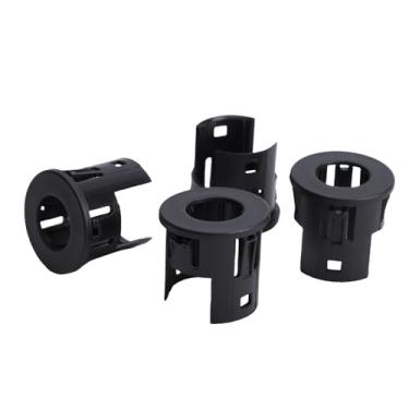 Imagem de Cryfokt Instalação Durável do Alojamento do Sensor de Assistência de Estacionamento Para-choque Traseiro para 1500 2007-2014 Conjunto de 4 Unidades