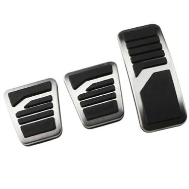 Imagem de EFDNK-HB Capas de pedal de freio de acelerador de carro universal antiderrapante pedais para acessórios automotivos protetores de pedal de pé de veículo (MT)