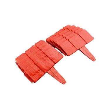 Imagem de YOUTHINK Fronteiras de Afiação de Paisagem de 10 Unidades, Borda Flexível do Dobrador de Cerca de Jardim de Plástico Laranja para Decoração de Gramado de Canteiros de Flores de Quintal (B)