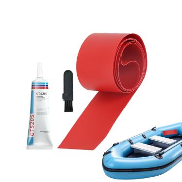 Imagem de Kit De Reparação Para Infláveis, Impermeável E Estanque, Kit De Remendos Para Infláveis De Alta Resistência, Para Casa De, Cama De Ar, Banheira De Hidromassagem, Campismo Ao