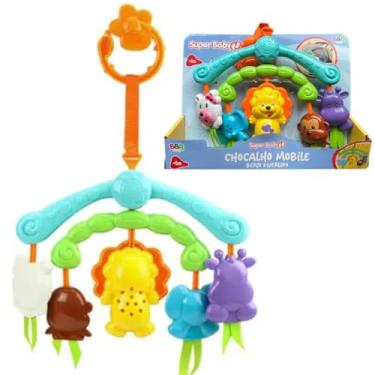 Imagem de BBR Móbile Carrinho De Bebê Berço Brinquedo Musical para Bebês de 0 a 12 meses