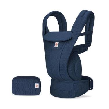 Imagem de Canguru P/Bebê 4 Posições Ergonômico Deluxe Mesh Ergobaby -, AZUL