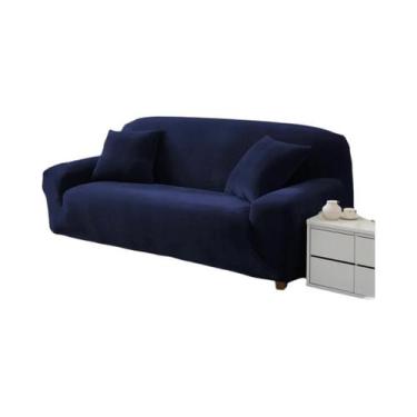 Imagem de Capa De Sofá De Veludo Elástica Grossa Para Sofá De 1/2/3/4 Lugares Em