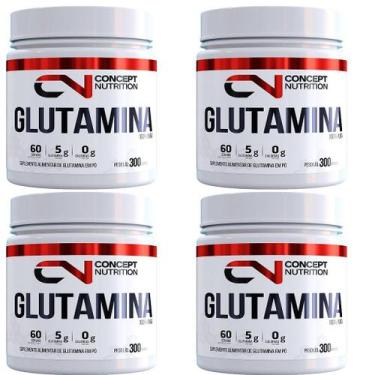 Imagem de Glutamina L-Glutamina Concept Nutrition - 300g