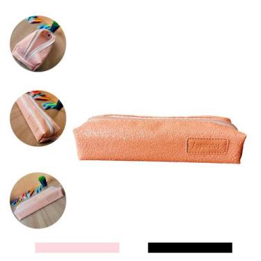 Imagem de Estojo Escolar Juvenil Organizador Pequeno Lápis Pincéis - Apparatos, 