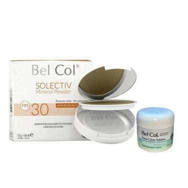 Imagem de Pó Compacto Protetor Solar Fps30 12g Solectiv Bel Col, Areia Intenso