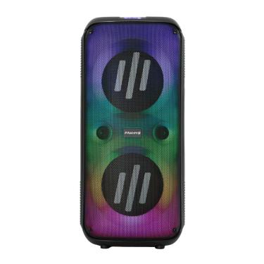 Imagem de Caixa Amplificada Multiuso Lumi Tower 670 TWS 670W RMS com Bluetooth V 5.0 USB Micro SD Aux P2 P10 Iluminação LED RGB